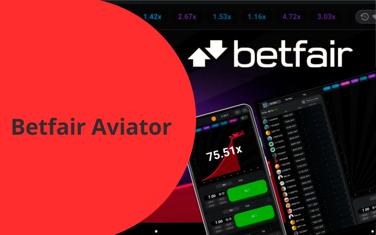 Aviator na plataforma da Betfair